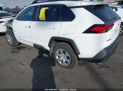 2020 TOYOTA RAV4 LE White  Gasoline 2T3H1RFV5LW068737 photo #4