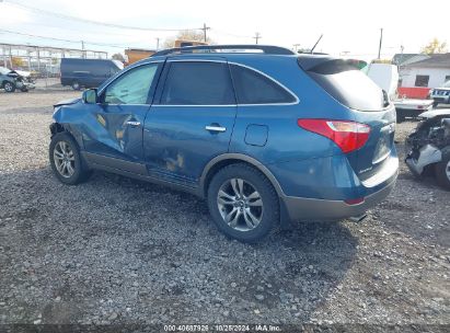 2012 HYUNDAI VERACRUZ LIMITED Blue  Gasoline KM8NU4CC6CU194307 photo #4