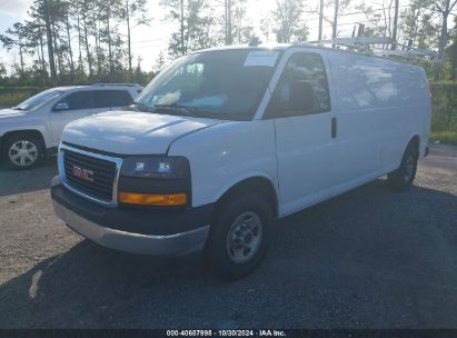 2022 GMC SAVANA CARGO RWD 2500 EXTENDED WHEELBASE WORK VAN White  Gasoline 1GTW7BF71N1221274 photo #3