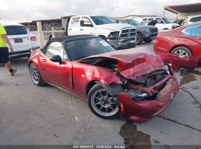 2021 MAZDA MX-5 MIATA SPORT Red  Gasoline JM1NDAB7XM0460489 photo #1