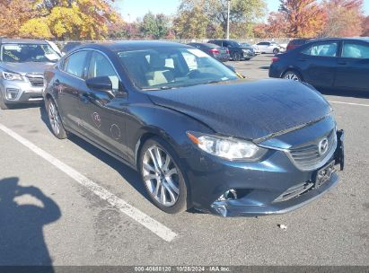 2016 MAZDA MAZDA6 I TOURING Black  Gasoline JM1GJ1V59G1477519 photo #1