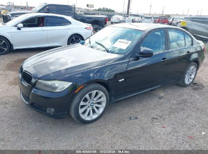 2011 BMW 328I XDRIVE Black  gas WBAPK5G58BNN26760 photo #3