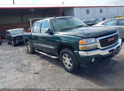 2005 GMC SIERRA 1500 SLE Green  Gasoline 2GTEK13T851384343 photo #1