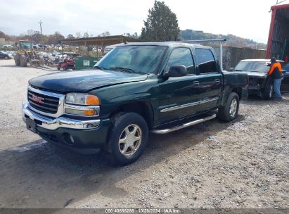 2005 GMC SIERRA 1500 SLE Green  Gasoline 2GTEK13T851384343 photo #3