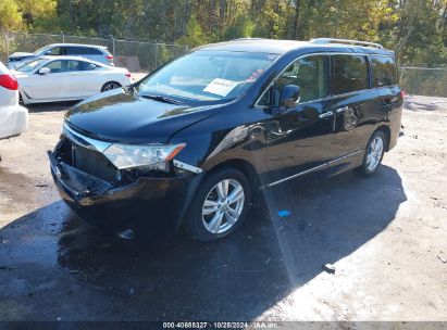 2014 NISSAN QUEST SL Black  Gasoline JN8AE2KP5E9101568 photo #3