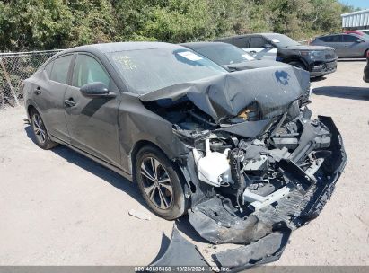 2022 NISSAN SENTRA SV XTRONIC CVT Black  Gasoline 3N1AB8CV5NY320614 photo #1