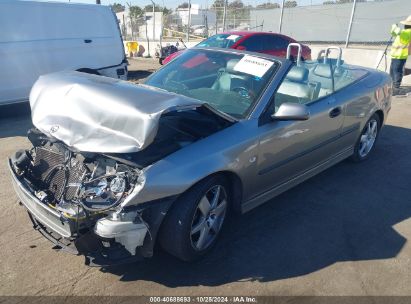 2004 SAAB 9-3 ARC Gray  Gasoline YS3FD79Y146000911 photo #3