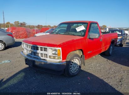 1995 CHEVROLET GMT-400 C1500 Red  Gasoline 1GCEC14Z2SZ118044 photo #3