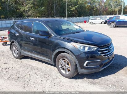 2018 HYUNDAI SANTA FE SPORT 2.4L Black  Gasoline 5XYZT3LB0JG572727 photo #1