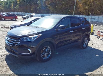 2018 HYUNDAI SANTA FE SPORT 2.4L Black  Gasoline 5XYZT3LB0JG572727 photo #3