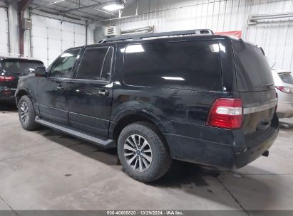 2016 FORD EXPEDITION EL XLT Black  Gasoline 1FMJK1JT9GEF15827 photo #4