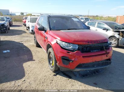 2017 LAND ROVER DISCOVERY SPORT HSE Red  Gasoline SALCR2BG4HH641473 photo #1