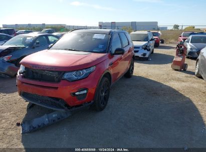 2017 LAND ROVER DISCOVERY SPORT HSE Red  Gasoline SALCR2BG4HH641473 photo #3