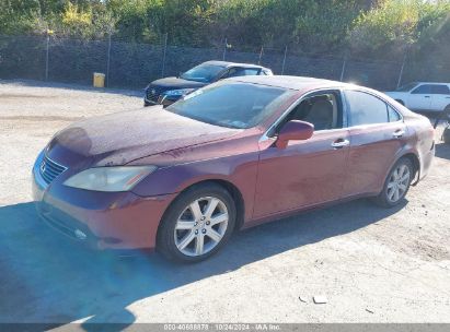 2007 LEXUS ES 350 Burgundy  Gasoline JTHBJ46G272038439 photo #3