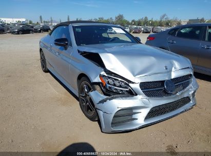 2023 MERCEDES-BENZ C 300 CABRIOLET Silver  Gasoline W1KWK8DB7PG132579 photo #1