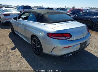 2023 MERCEDES-BENZ C 300 CABRIOLET Silver  Gasoline W1KWK8DB7PG132579 photo #4