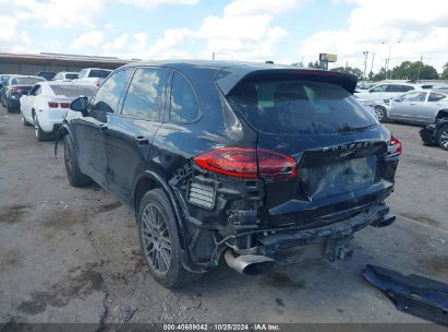 2017 PORSCHE CAYENNE PLATINUM EDITION Black  Gasoline WP1AA2A23HKA83676 photo #4