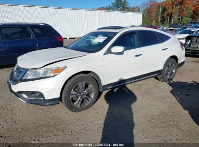 2015 HONDA CROSSTOUR EX-L V6 White  Gasoline 5J6TF2H52FL000512 photo #3