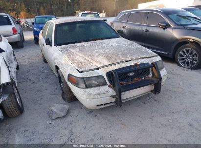 2011 FORD CROWN VICTORIA POLICE INTERCEPTOR White  Flexible Fuel 2FABP7BV3BX131648 photo #1