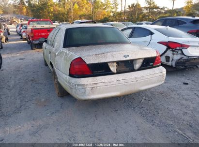 2011 FORD CROWN VICTORIA POLICE INTERCEPTOR White  Flexible Fuel 2FABP7BV3BX131648 photo #4