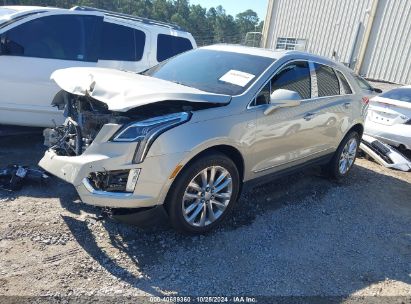 2017 CADILLAC XT5 PLATINUM Gold  Gasoline 1GYKNFRSXHZ102747 photo #3