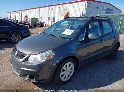 2011 SUZUKI SX4 PREMIUM/TECH VALU PKG (NAV) Gray  Gasoline JS2YB5A30B6301019 photo #3