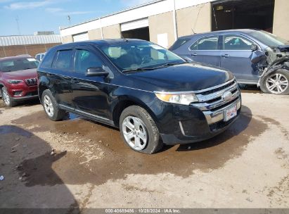 2012 FORD EDGE SEL Black  Gasoline 2FMDK3JC9CBA05024 photo #1