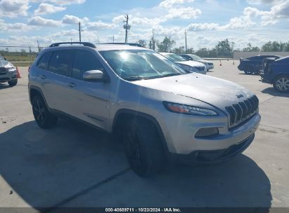 2018 JEEP CHEROKEE LATITUDE FWD Gray  Gasoline 1C4PJLCB5JD542425 photo #1