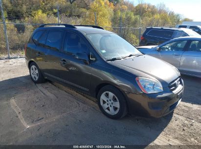 2009 KIA RONDO LX V6 Brown  Gasoline KNAFG526997251976 photo #1