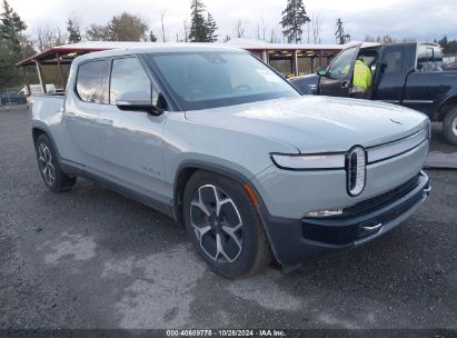 2023 RIVIAN R1T ADVENTURE/ADVENTURE DUAL MOTOR LARGE PACK/ADVENTURE DUAL MOTOR MAX PACK Gray  Electric 7FCTGBAA3PN028037 photo #1