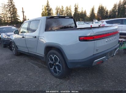 2023 RIVIAN R1T ADVENTURE/ADVENTURE DUAL MOTOR LARGE PACK/ADVENTURE DUAL MOTOR MAX PACK Gray  Electric 7FCTGBAA3PN028037 photo #4