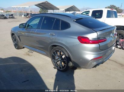 2020 BMW X4 M COMPETITION Gray  gas 5YMUJ0C02L9C47802 photo #4