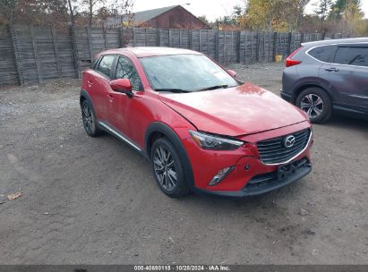 2017 MAZDA CX-3 GRAND TOURING Red  Gasoline JM1DKFD79H0180001 photo #1