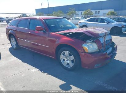 2007 DODGE MAGNUM Red  Gasoline 2D4FV47V97H666139 photo #1