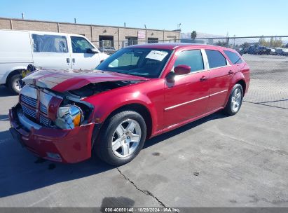 2007 DODGE MAGNUM Red  Gasoline 2D4FV47V97H666139 photo #3