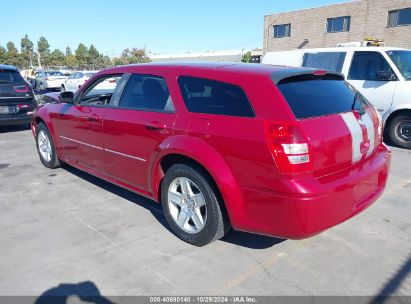 2007 DODGE MAGNUM Red  Gasoline 2D4FV47V97H666139 photo #4