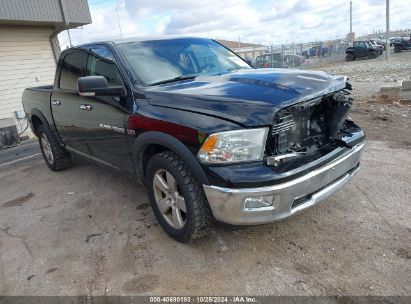 2011 RAM RAM 1500 SLT Black  Gasoline 1D7RV1CTXBS642906 photo #1