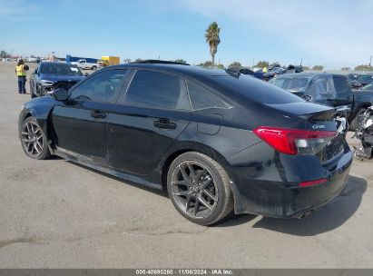 2024 HONDA CIVIC SI SEDAN Black  Gasoline 2HGFE1E58RH471376 photo #4