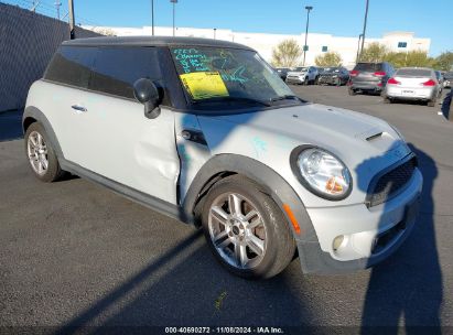 2013 MINI HARDTOP COOPER S Silver  Gasoline WMWSV3C51DT476147 photo #1