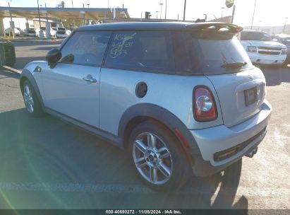 2013 MINI HARDTOP COOPER S Silver  Gasoline WMWSV3C51DT476147 photo #4