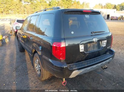 2004 HONDA PILOT EX-L Black  Gasoline 2HKYF18524H578858 photo #4