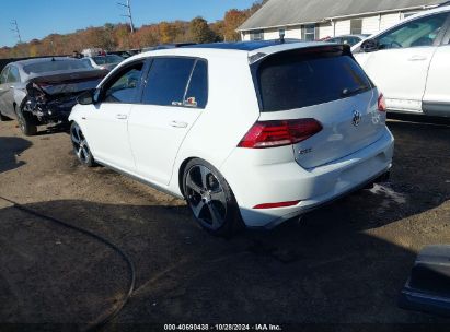 2018 VOLKSWAGEN GOLF GTI 2.0T AUTOBAHN/2.0T S/2.0T SE White  Gasoline 3VW547AU5JM279591 photo #4