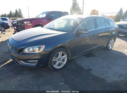 2015 VOLVO V60 T5 PREMIER Gray  Gasoline YV1612SK2F1217967 photo #3