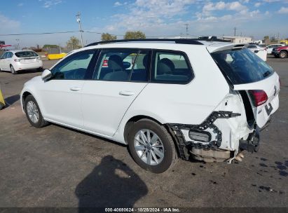 2018 VOLKSWAGEN GOLF SPORTWAGEN TSI S/TSI SE White  Gasoline 3VWD17AUXJM766614 photo #4