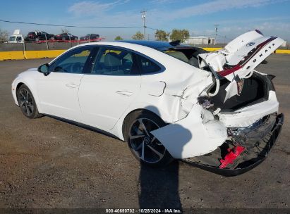 2023 HYUNDAI SONATA SEL PLUS White  Gasoline KMHL44J29PA251253 photo #4