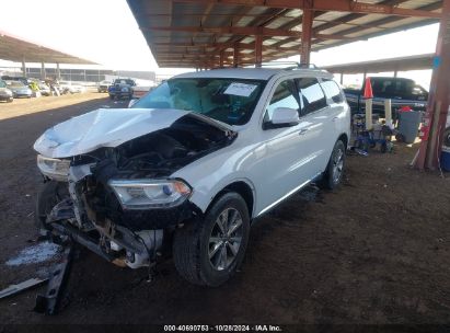 2015 DODGE DURANGO LIMITED White  Flexible Fuel 1C4RDHDG5FC132714 photo #3