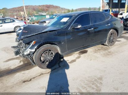 2015 INFINITI Q70 3.7X Black  Gasoline JN1BY1AR4FM560886 photo #3