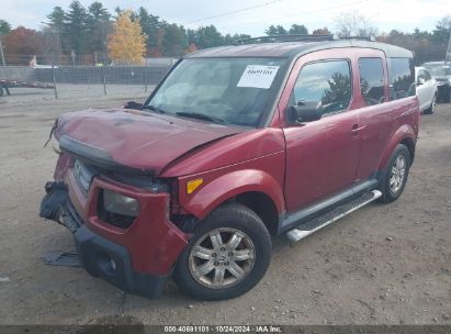 2008 HONDA ELEMENT EX Red  Gasoline 5J6YH28758L012349 photo #3