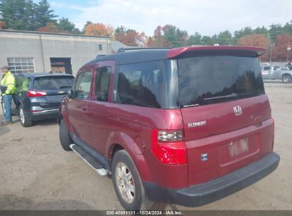 2008 HONDA ELEMENT EX Red  Gasoline 5J6YH28758L012349 photo #4