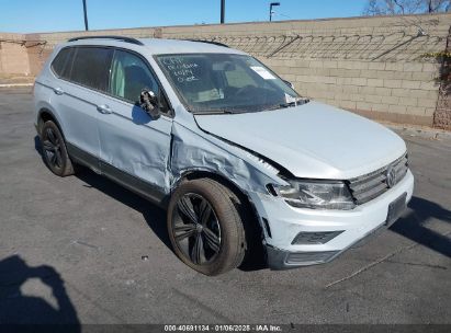 2019 VOLKSWAGEN TIGUAN 2.0T S Gray  Gasoline 3VV0B7AX7KM040009 photo #1